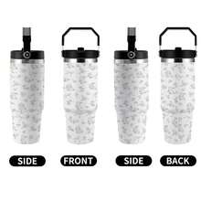 30oz  Rabbit  Style Tumbler Wrapped Graffiti SGRHO Mug - trắng - Xem 5