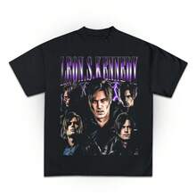 Leon S. Kennedy Resident Evil Requiem Graphic T-Shirt - 黑色 - 查看 1