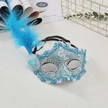 [Ferryboat] Mặt nạ hóa trang ren lông vũ thanh lịch dành cho nữ (8/3/1 chiếc), thích hợp cho dạ hội hóa trang, Halloween, lễ hội Carnival, đám cưới, lễ hội âm nhạc, Ngày của Mẹ. - Nhiều màu - Xem 21