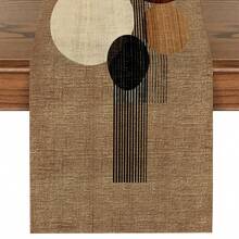 1 tấm khăn trải bàn kiểu Bohemian chất liệu giả vải lanh, thảm trải bàn ăn hiện đại, khăn trải bàn hình chữ nhật, có thể giặt, thích hợp cho nhà bếp, bàn ăn, tiệc tùng, trang trí đám cưới, tiền sảnh, họp mặt gia đình, bàn cà phê, phòng khách. - Lạc đà - Xem 13