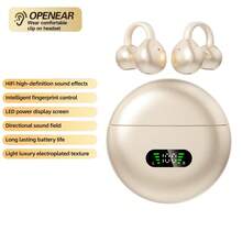 蓝牙5.3无线耳机，夹式耳机，带降噪功能，高清通话，适用于和安卓智能手机 - 查看 13