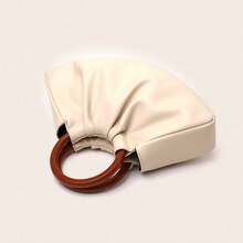 Women Top Handle Bags - Orange - View 5