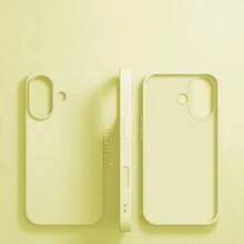 VRNOEI 适用于 17 Pro Max 的手机壳升级配件，也适用于 16、11、12、13、14、15 Pro Max Plus、17 Air，防震后盖 - 黃色 - 查看 8