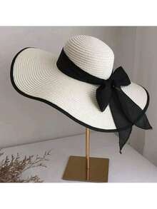 Women Straw Hat - Beige - View 6