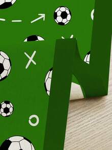 Football Table Runner Placemat Tablecloth, Football Gift Design Tablecloth, Suitable For Home Dining Room And Restaurant, Dining Table Decor, Home Decor Tablecloth, Indoor And Outdoor Party Supplies, Room Decor, Holiday Gift - Multicolor - View 9