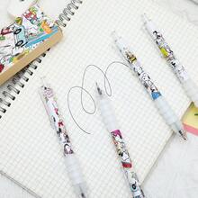SNOOPY 4支/套可爱斯诺克笔，学习用品，文具，学习用品，完美的派对礼物，以及送给球迷的节日礼物。 - 彩色 - 查看 2