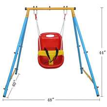 Kids Play & Swing Sets - Red - View 3