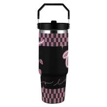 30oz  Cherry Stanley Style Tumbler Wrapped Graffiti SGRHO Mug - 白色 - 查看 3