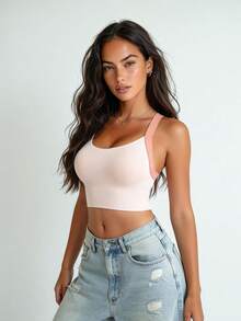 Runway Rest High Impact Sports Bra, Shock Absorbing, Lift & Support, Criss-Cross Back, Wireless - View 5