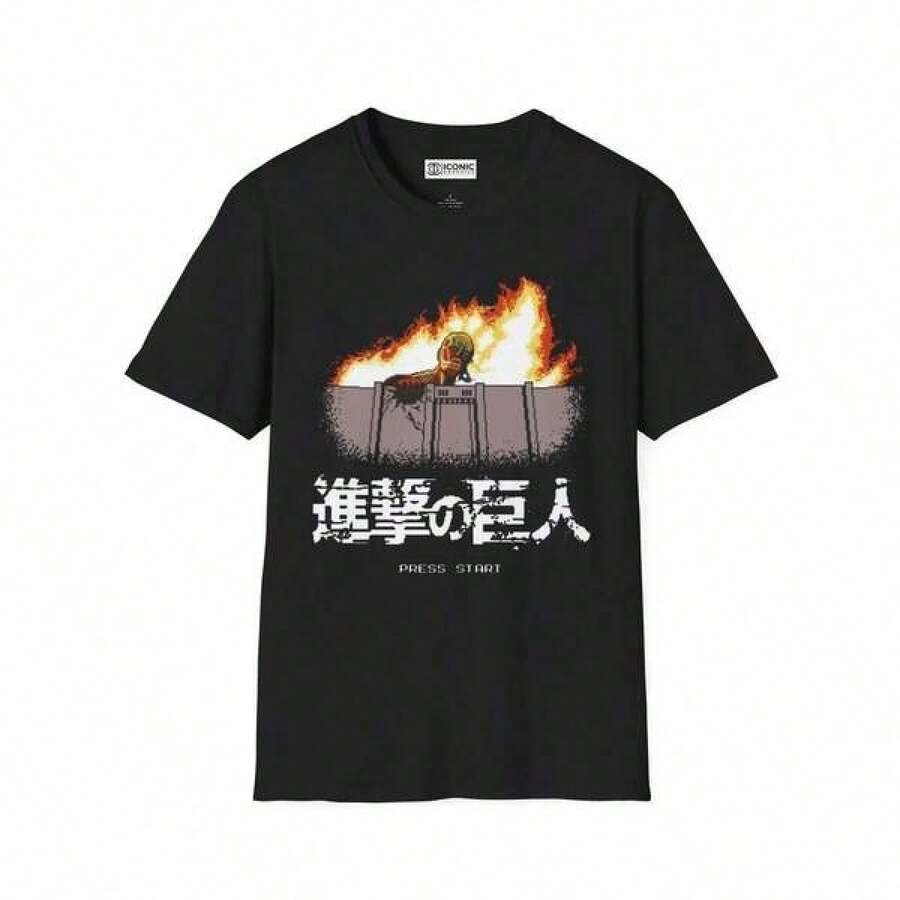 Men Outdoor Tees & Tanks - Black - View 1