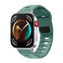 1 Dây đeo thoáng khí tương thích với đồng hồ Watch Fit 3, dây đeo thể thao tương thích với Watch Fit3/4/4Pro, vòng đeo tay silicon có thể thay thế. - Phù hợp với3/4/4Pro - Xem 17