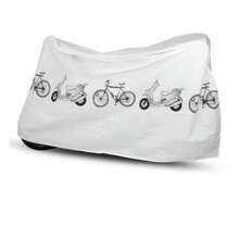 Housse de vélo imperméable, anti-poussière, coupe-vent et anti-UV ; Housse de vélo électrique et de moto imprimée en PEVA ; Housse de vélo de montagne ; Housse de vélo en fibre de polyester pour la pluie, le soleil et la poussière ; Housse de vélo plate ; Housse anti-poussière multifonctionnelle ; Housse de vélo pour la pluie, la neige, le soleil et le vent - Multicolore - Voir 15
