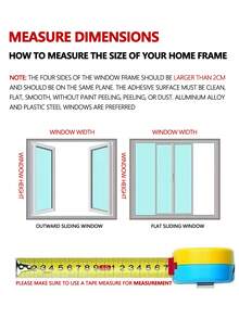 灰色网格窗户专用防护网，可自行安装，可拆卸清洗，安装简便，家用防蚊虫网 - 紗窗 - 查看 10