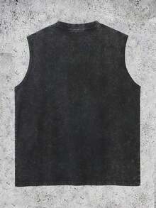 Disney Vintage Washed  Buzz Woody Flying Print Sleeveless Tank Top - màu đen - Xem 2