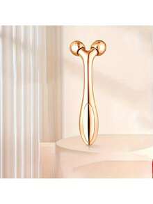 3D Face Lift Roller Massager, 360 Degree Rotating Roller Massager Y-Shape Face Lift Massager, Massage Roller, Beauty, Facial Massage Tool, Handheld Massager, Ergonomic Design, Lightweight Massager, Durable Material, Massage Device, Beauty Roller, Spa At Home, Beauty Lovers-Halloween,Christmas,Fall,Winter, Supplies, - 1PCS(金) - 查看 2