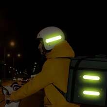 一套全新简易便携反光警示贴纸，适用于骑行、户外运动以及夜间警示和反光标志。 - C - 查看 5