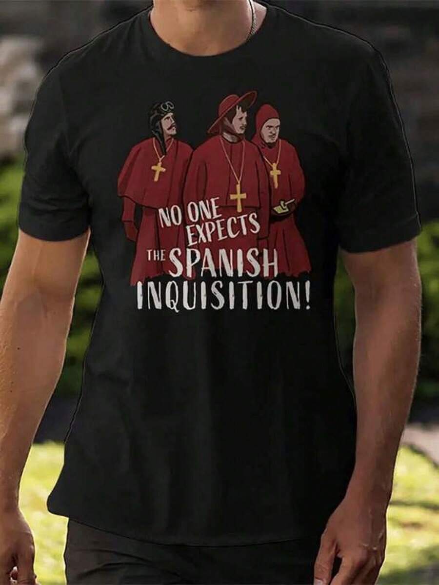 Men Outdoor Tees & Tanks - Black - View 1