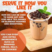 5 Packs Taro Mango Honeydew Strawberry Bubble Tea Kit Set With Extra Rich Tapioca Pearls Straws - Mix Fruity - View 4