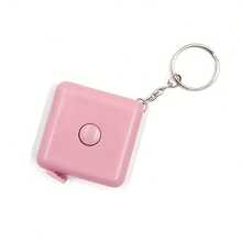 1pc Best-Selling Compact Square Retractable Tape Measure Keychain - Auto-Retract, Portable Mini Size, Suitable For Clothing And Body Measurement, Available In 3 Colors. This Tape Measure Is Very Suitable For Body Measurement And Can Be Used All Year Round. - Multicolor - View 6