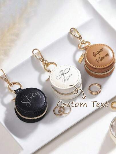 Personalized Dog Wedding Ring Holder Bag, Dog Wedding Exclusive Ring Box, Customized Pet Ring Storage Box