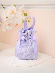 3 túi quà thắt nơ có dây rút, thích hợp cho sinh nhật, đám cưới, tiệc tùng, sự kiện kinh doanh, Giáng sinh, Halloween. - nhiều màu - Xem 5