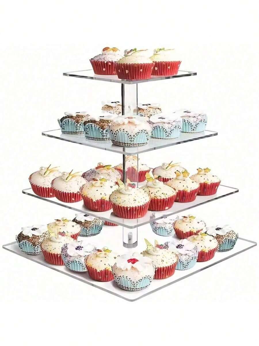 Giá đựng bánh cupcake, Giá kết hợp bánh cupcake và bánh ngọt, Tháp cây cupcake nhiều tầng, Kệ trưng bày tráng miệng trong suốt, Thích hợp cho bàn tráng miệng, đám cưới, tiệc sinh nhật, Giá trưng bày bánh ngọt, Giá đựng bánh sinh nhật, Bàn bánh, Kệ trưng bày bánh ngọt, Quầy tráng miệng, Giá đựng bánh que, Bàn bánh, Kệ trưng bày bánh macaron, Giá đựng bánh cupcake, Kệ tráng miệng, Kệ trưng bày bánh ngọt, Kệ trưng bày nhiều tầng, Tháp cây tráng miệng, Kệ tráng miệng nhiều tầng, Giá đựng bánh tối giản, Tháp tráng miệng hiện đại, Tháp bánh có thể tái sử dụng - Trong sáng - Xem 1