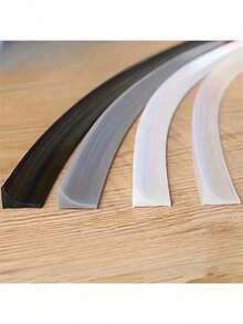 1 pieza Tira autoadhesiva de silicona resistente al agua para el borde del fregadero de la cocina, Tira autoadhesiva resistente al agua para encimeras de baño de 1m/2m, Tira autoadhesiva resistente al agua para uso doméstico - Multicolor - Ver 2