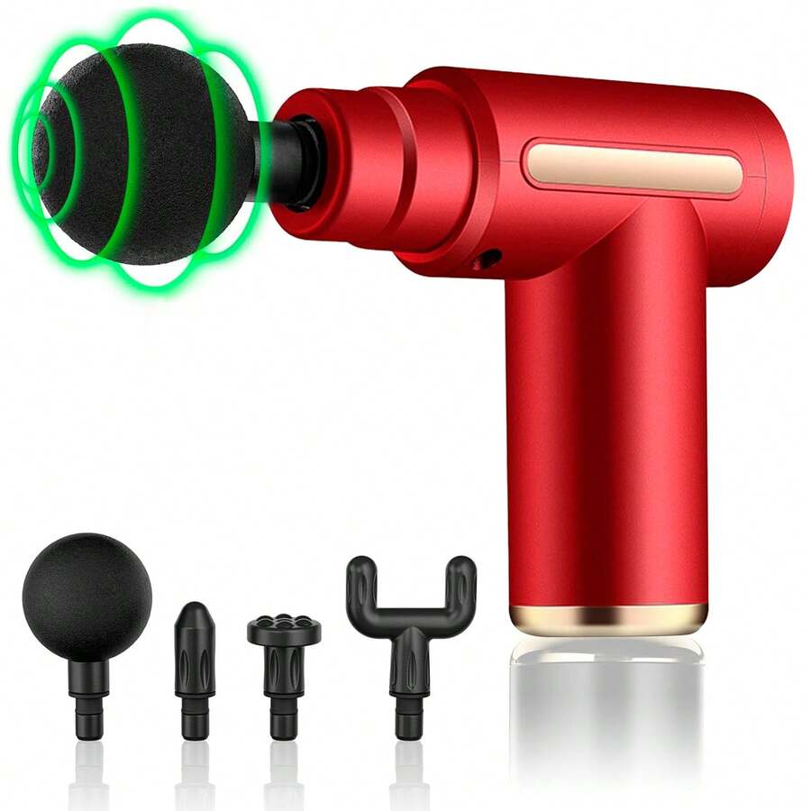Massage Gun, Small Travel Tool, Massage Gun Deep Tissue,Percussion Handheld Portable Muscle Massager Tool For Full Body Pain Relief, Ideal Gifts For Men, Women(Black)