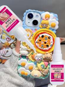 高强度、高粘度、快干、耐热DIY胶水。粘合力强，适用于积木、手机壳维修及其他小型零件。透明，不泛白。 - 容量32g - 查看 6