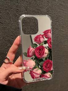 Funda transparente con estampado realista de lirio compatible con iPhone & compatible con Samsung - Multicolor - Ver 5