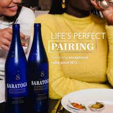 Saratoga Sparkling Water Bottles 6-Pack Carbonated Spring Bott Water Recyc PET Plastic Bottles 16 Fl Oz - 汽水 - 查看 3