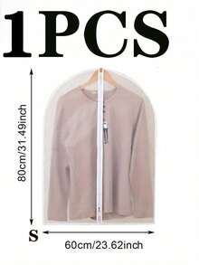 10/5/1 túi đựng quần áo trong suốt, 4 kích cỡ, túi đựng vest có khóa kéo, túi bọc váy, túi bảo quản quần áo trong suốt - Bảo vệ và sắp xếp tủ quần áo của bạn - Nhiều màu - Xem 9