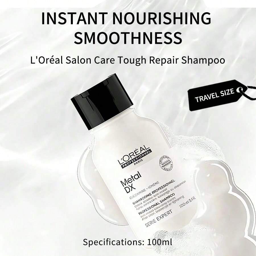 L'Oreal Salon Series Strength & Repair Shampoo 100ml (Smooth) - 3.38oz/100ml - View 1