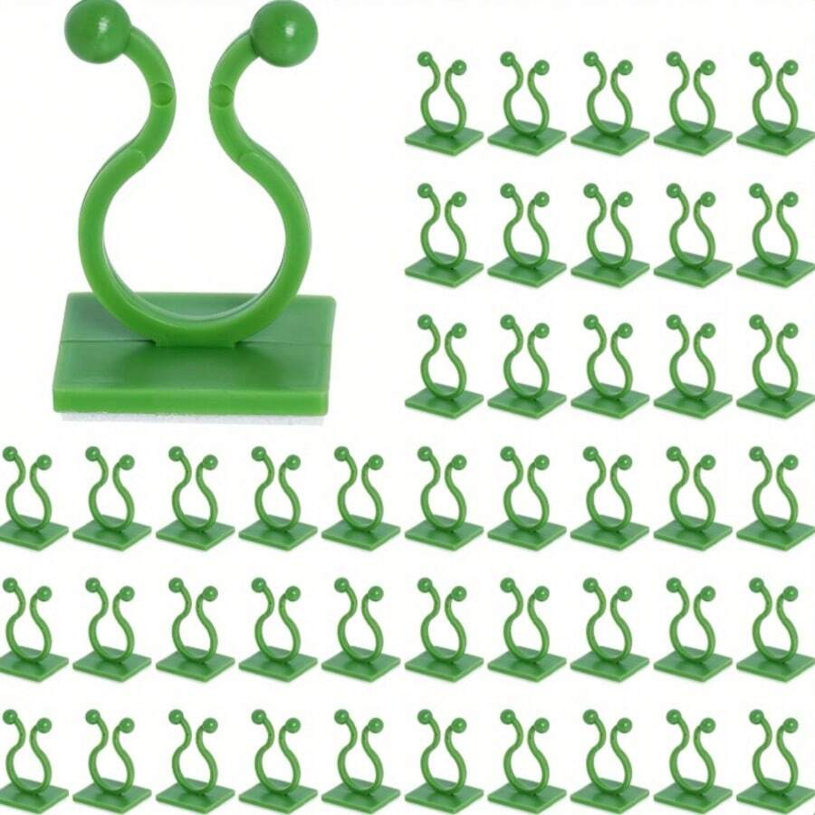 Móc leo cây tự dính Greenjoy | 50 cái | Nhựa | Tự dính, hình dạng không đều | Vườn, cây leo | | | Khóa cài cố định - Cố định tường leo cho cây - Xem 1