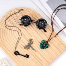 This Set Of Button Glasses, Keychains And Anime Character Costume Accessories Is Perfect For Halloween And Christmas - Multicolor - View 6