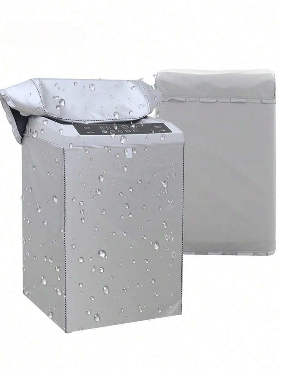 Funda De Lavadora / Cubre Lavadora A Prueba De Agua Y Polvo Gris - Gris - Ver 1