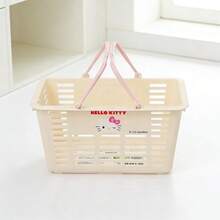 Miniso 三丽鸥 Hangyodon/Hello Kitty/Kuromi/Cinnamoroll/My Melody 迷你手提篮/背包挂篮，可爱生日礼物，PVC材质（1个） - 查看 7