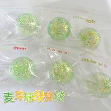 绿芽手工捏捏乐麦芽糖质感慢回弹减压玩具超柔软不粘手绿芽球减压神器成人学生男女发泄捏捏乐仿真软橡胶手工球 - 彩色 - 查看 3