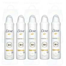 Dove Invisible Dry Deodorant Spray Clean Touch 250ml Pack Of 5 - Multi Scents - View 9