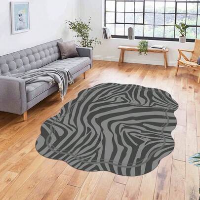 Digital Printed Non-Slip Washable Runner & Area Rug With Frame Pattern | Modern, Scandinavian, Boho & Classic Styles | 100% Polyester | MADE IN TURKEY