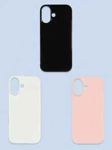 3件裝經典亮面糖果色果凍手機殼，相容 Apple 17、AIR、17PRO、17PROMAX、16promax、16E、17E、14/13、12、11 Pro Max、XS Max、X、XR、8、7、6S、Plus、Mini、GalaxyA13 5G S21 FE5G A15 A21S A34 A12 S21 S25 S26 及其他機型，防震手機殼，適合作為女友、男友或自己的生日禮物 - 彩色 - 查看 80