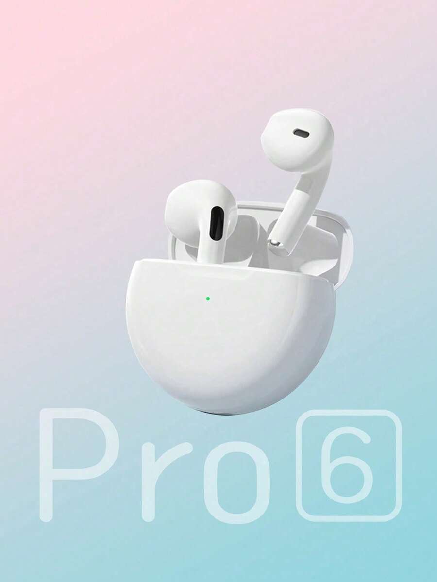 无线蓝牙5.0耳机，带麦克风，防水入耳式耳机，适用于智能手机 - 查看 1