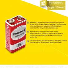 Baterai Alkaline Panasonic 6F22ND 9V Asli 100%, Bebas Merkuri, Tahan Lama, Cocok untuk Detektor Asap/Jam/Mikrofon Nirkabel - View 6