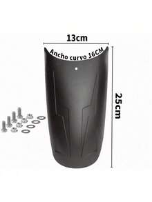 Extensión Delantera Traser Salpicadera Universal Para Motos - A - Ver 2