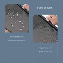Suction Cup Blackout Curtains,Retractable Sunshade,Portable Blinds,Free-Perforated Sun Protection Roller Shade,Temporary Sunshade Windows Blinds - 1 cái, kích thước 40*125 inch - Xem 4