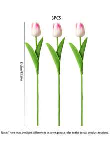 郁金香花瓶 - 农舍风格白色几何桌面装饰花瓶，波西米亚风格，白色塑料棱纹花瓶，简约现代家居装饰，适用于水培、婚礼餐桌、家居、办公室浪漫装饰、卧室装饰花瓶 - 套裝 - 查看 14