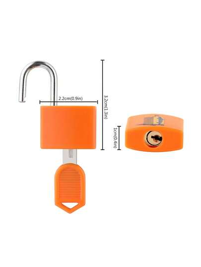 2/4 stuks kleurrijke reiskoffersloten, kleine mini-koffersloten met sleutels, bagagesloten, schattige mini-hangsloten met cartoonprint voor koffer, rugzak, kluisje, draagbare kleine veiligheidssloten voor sportschool, school en reisaccessoires, sterke koperen slotkern met plastic behuizing (unieke iconen voor een moeiteloze vergrendeling)