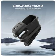 Clip para mochila Osmo Nano, de plástico, perfecto para deportes al aire libre, ciclismo, viajes de vacaciones y fotografía en el campus, montaje vertical-horizontal | Protección de la cámara | Diseño plegable | Instalación conveniente | Instalación rápida | Regalo ideal para usuarios de Nano - Ver 7