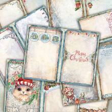 36 Sheets A5 Cute Animal Squirrel Scrapbooking Papers, Suitable For Bullet Journals, Scrapbooks, Cards And Crafts - Rectangle - View 5