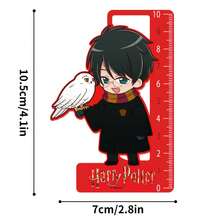 Harry Potter Marcapáginas de metal hueco de los personajes Harry, Hermione, Ron, Malfoy, regalo de cumpleaños de papelería, accesorios de lectura, regalo de San Valentín interesante para compañeros de clase, maestros y amigos - Multicolor - Ver 4